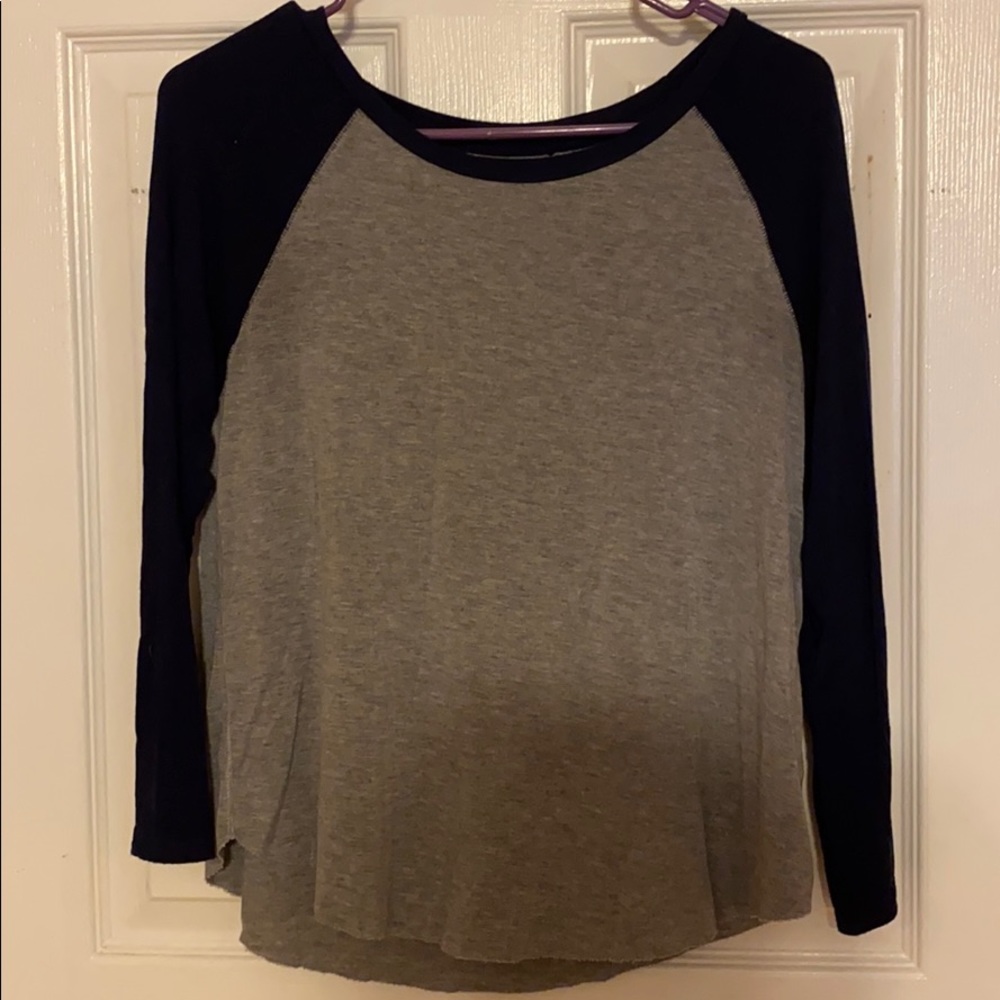 Blue & Gray Shirt